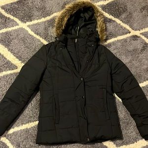 Black Winter Coat